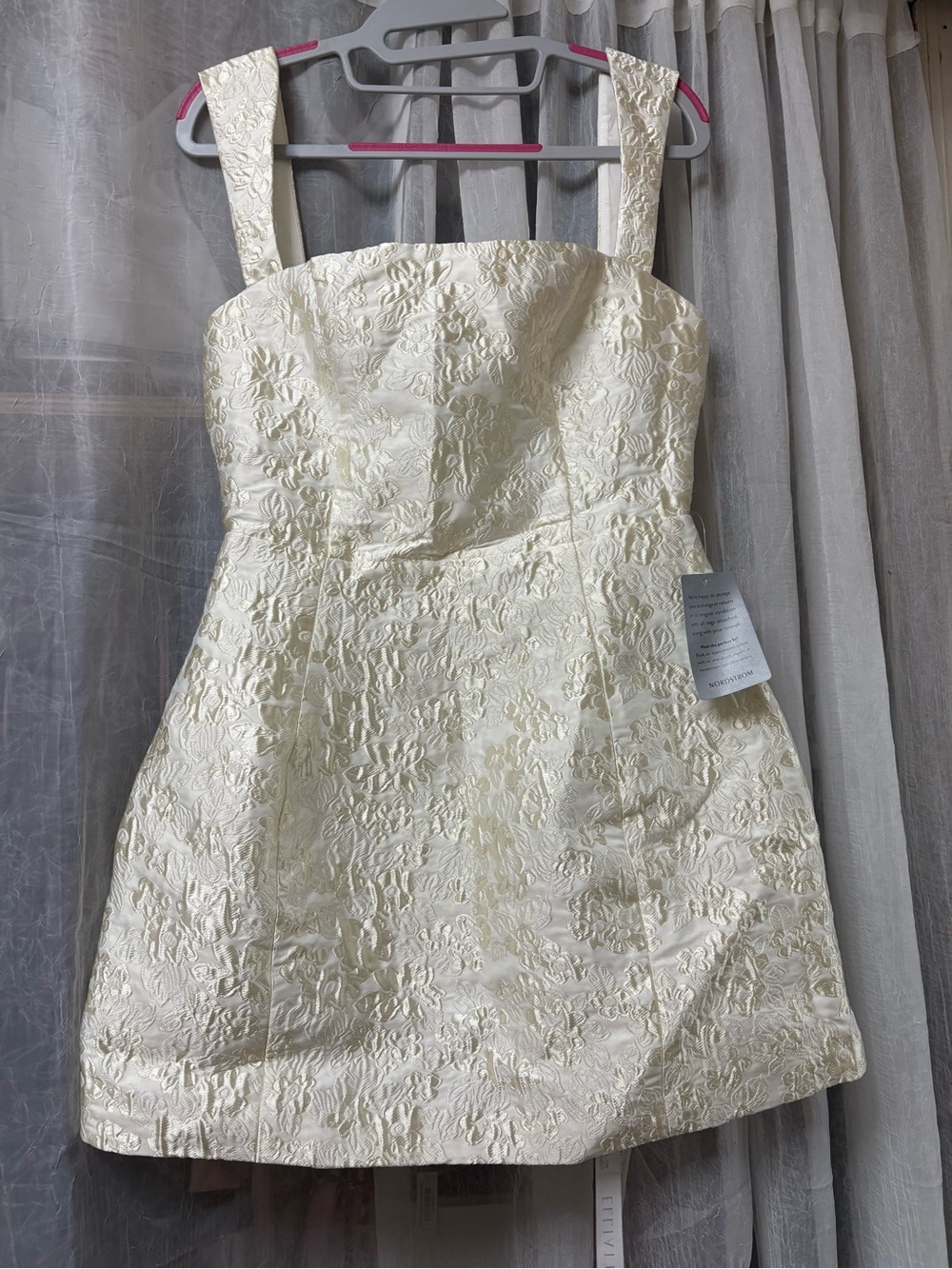 Nordstrom Ivory Lace Mini Dress - Women's